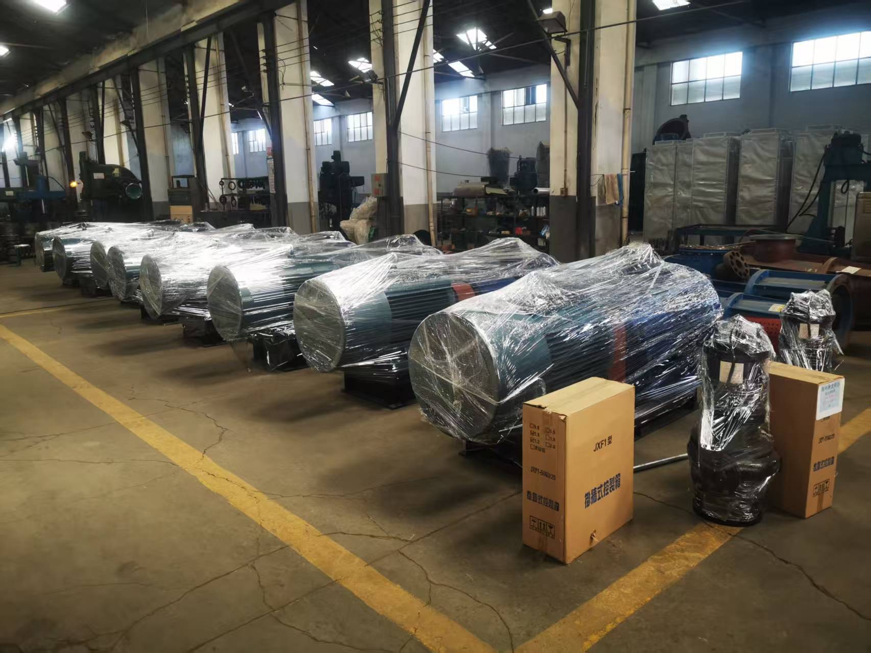 湖北隧道第二批8套主排水泵发货完成